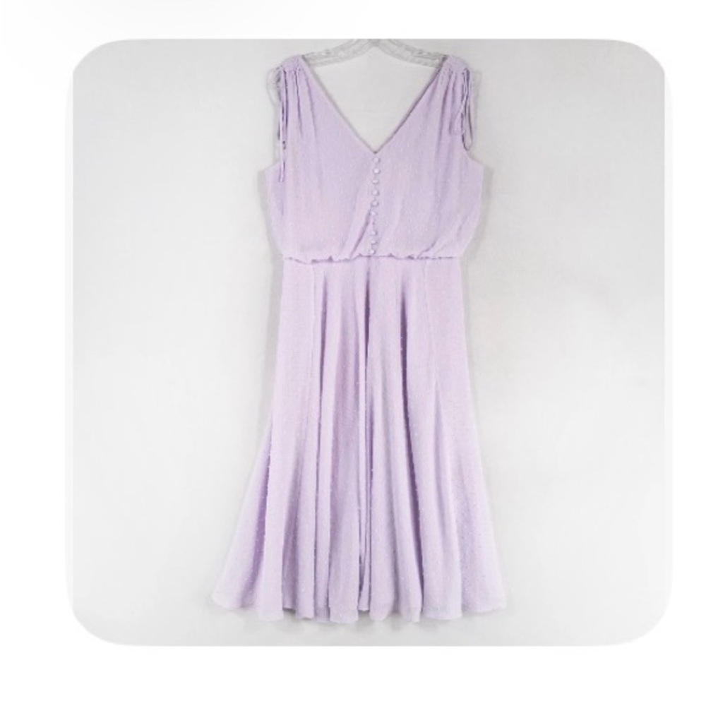 Gal Meets Glam Elegant Lavender Midi Dress 10 - Picture 2 of 14